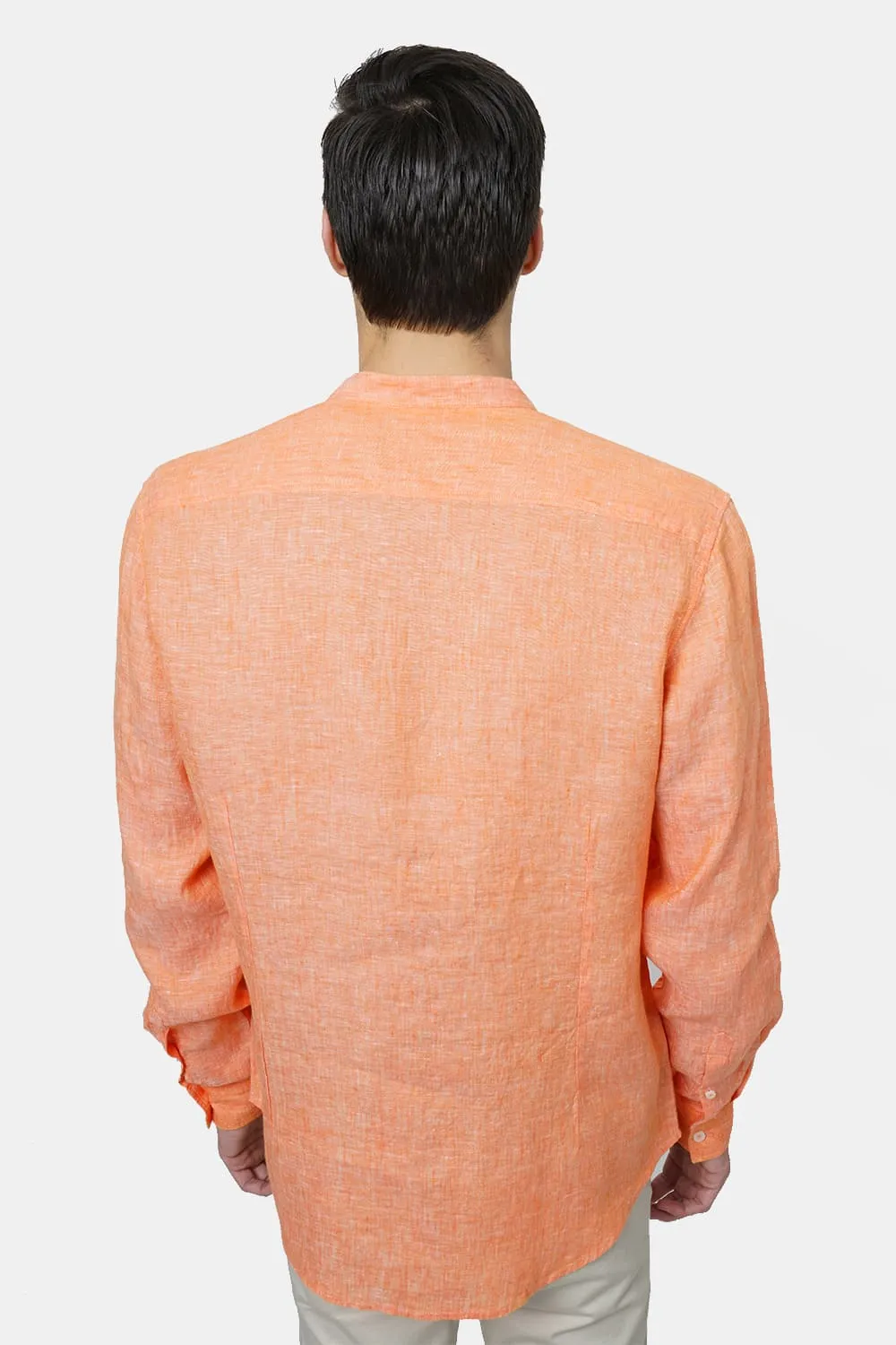 Basics Slim Fit Linen Shirt