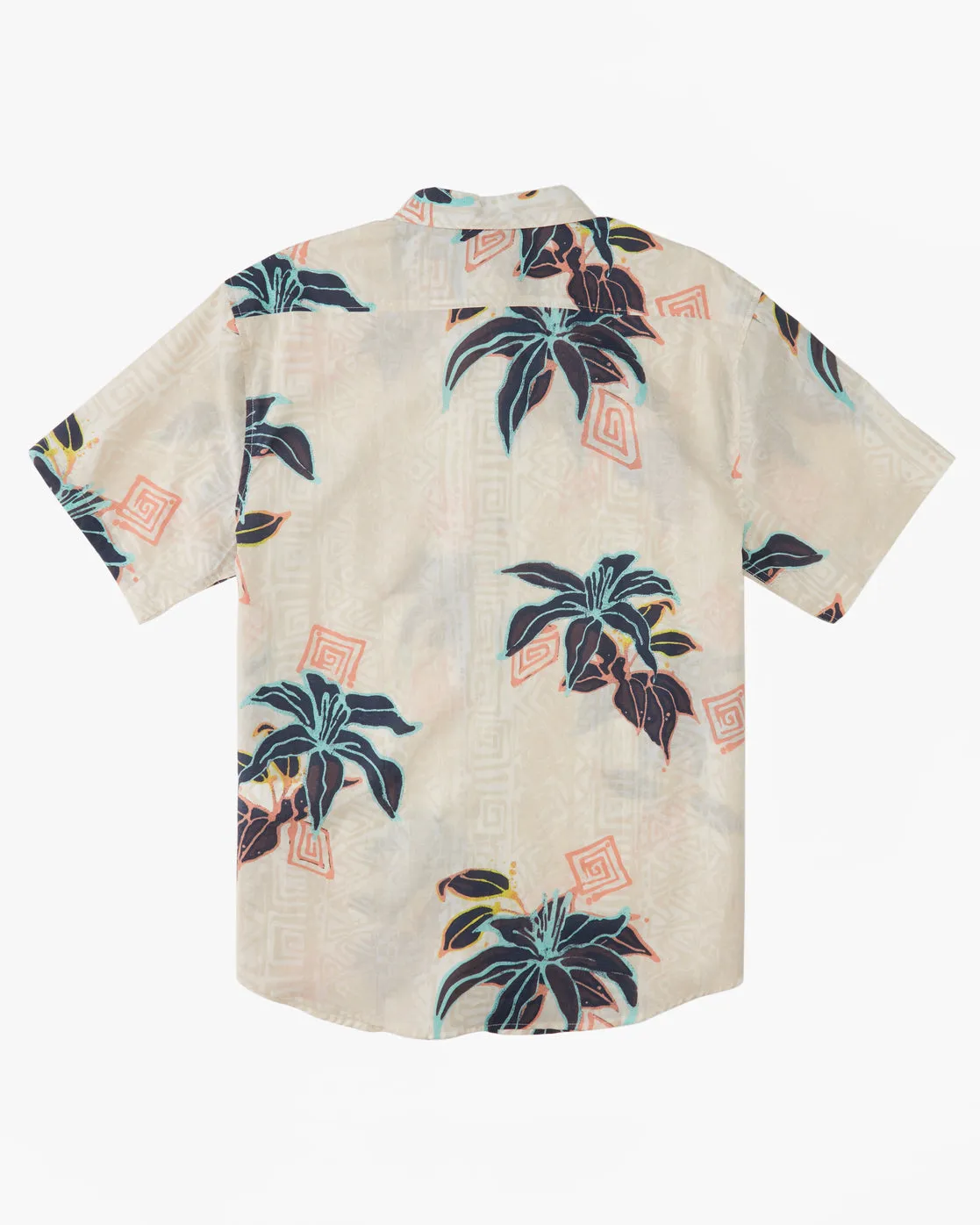 Billabong Sundays Short Sleeve Button Up Shirts - Bone