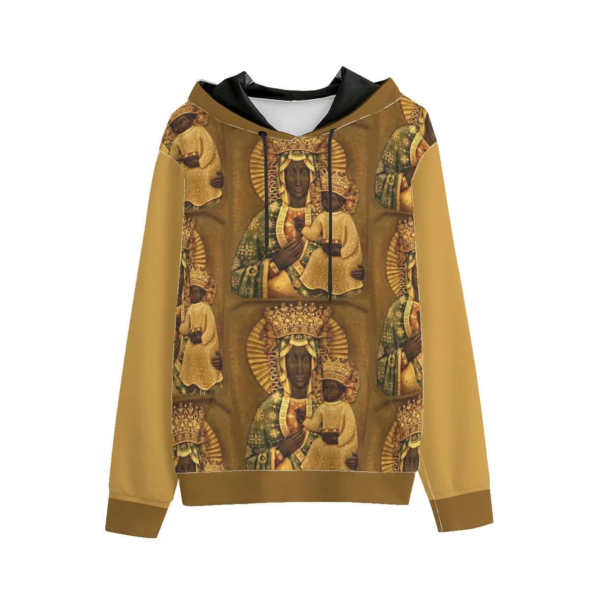 Black Madonna Men's Pullover Hoodie | 100% Cotton