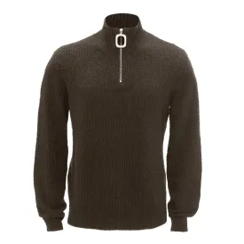 BOUCLE HENLEY JUMPER