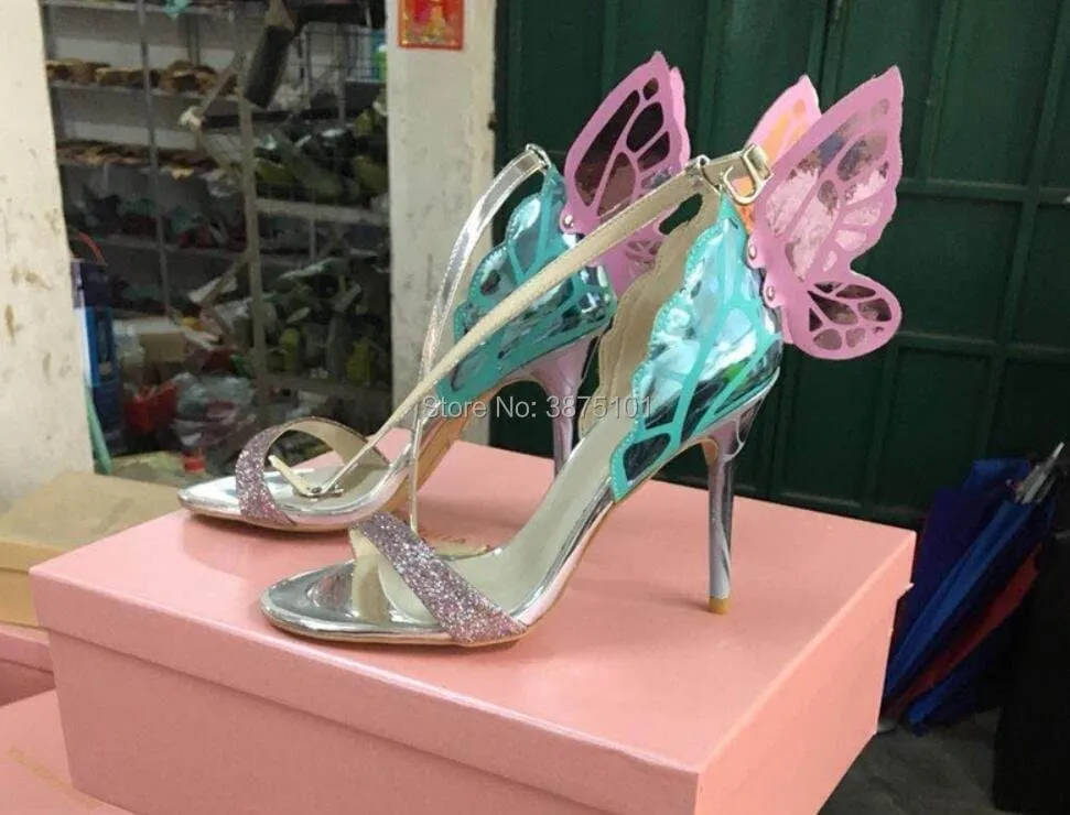 Butterfly High Heels