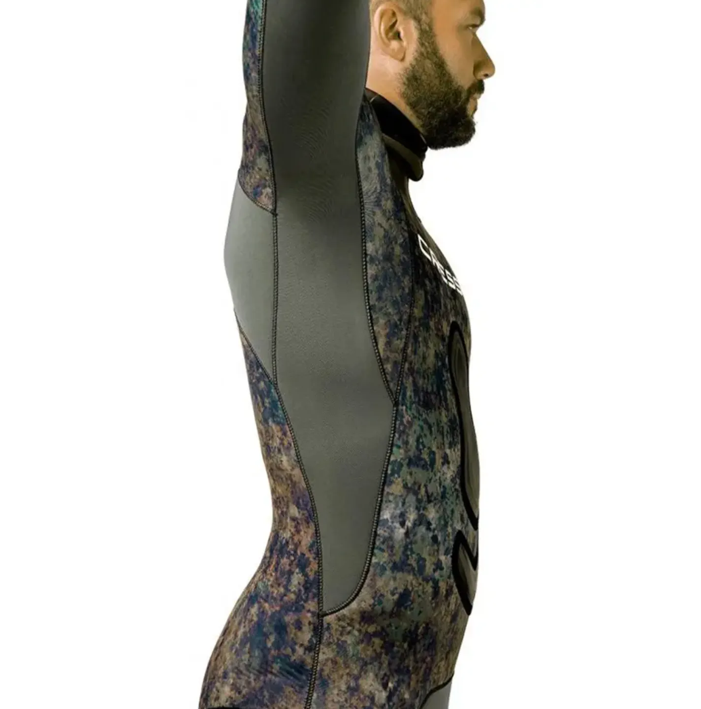 Cressi Seppia Open Cell Camo Wetsuit 5mm 2PC - Men