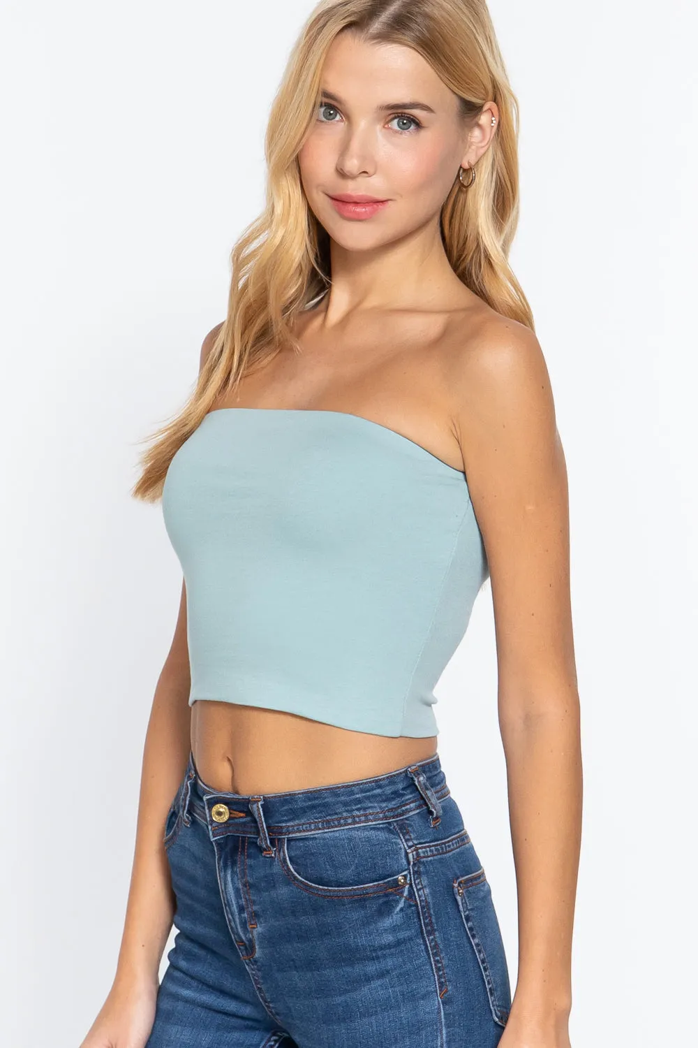 CROP TUBE TOP