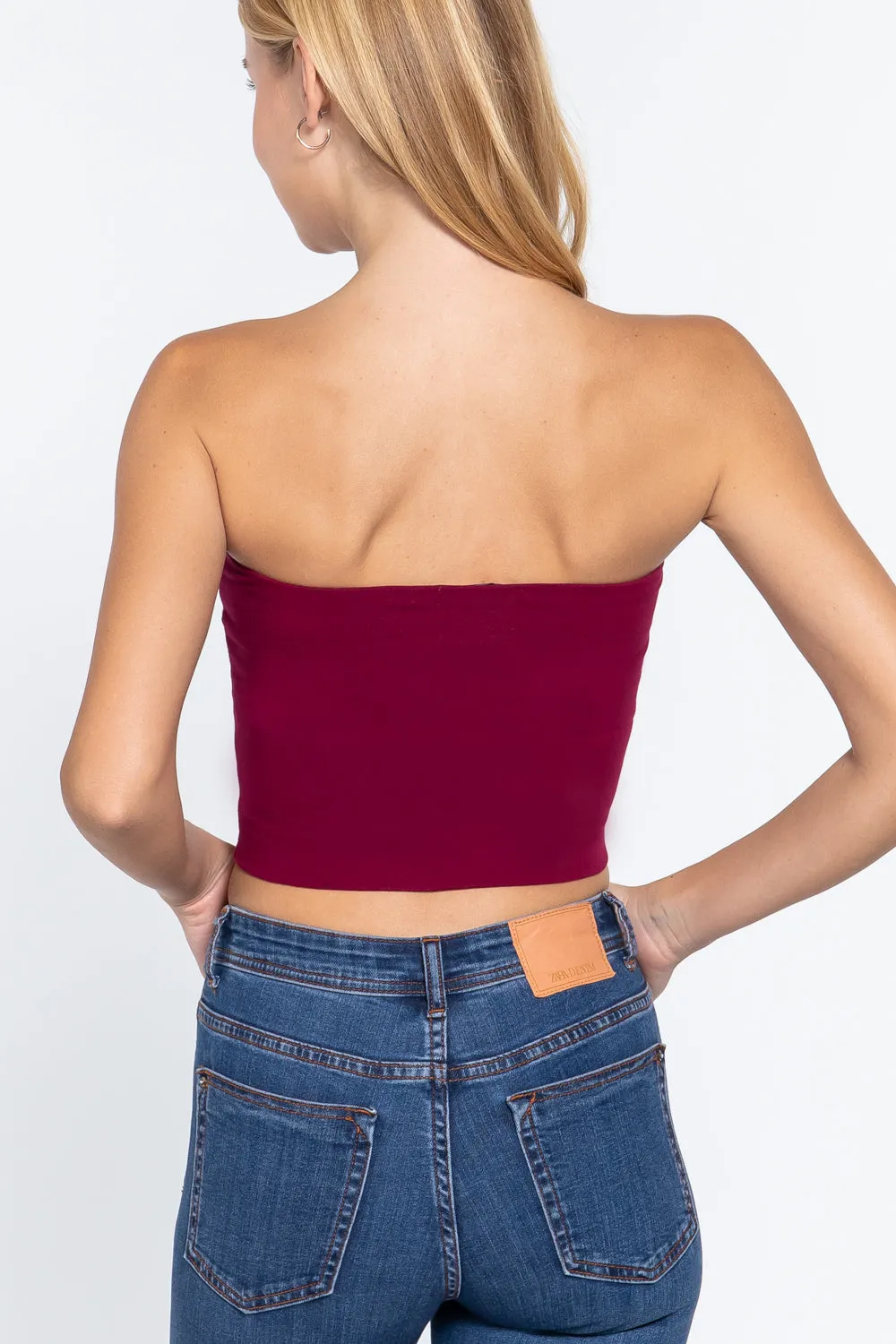 CROP TUBE TOP