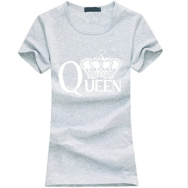 Fashion Queen Letters print women t-shirt 2017 summer funny Cotton Slim Tee shirt Femme harajuku Hipster brand kawaii punk tops