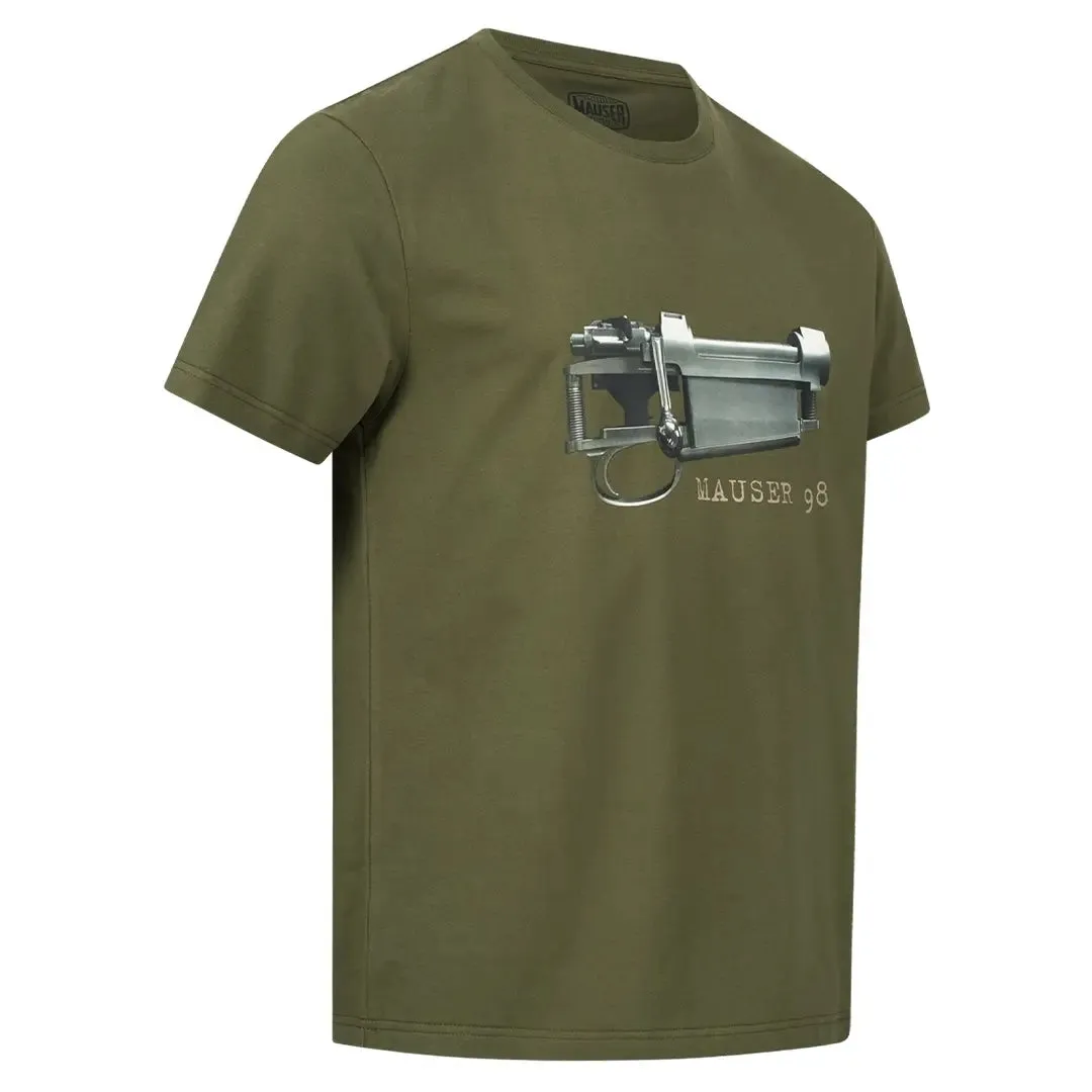 Mauser 98 System T-Shirt - Dull Olive by Mauser