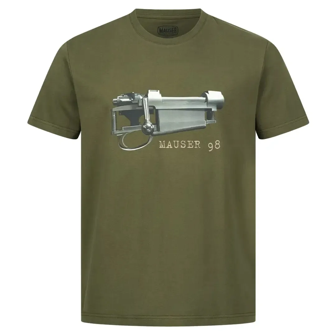 Mauser 98 System T-Shirt - Dull Olive by Mauser