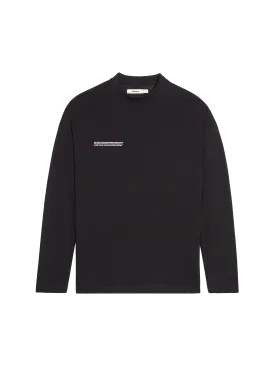 Men C-FIBER™ Pure Long Sleeve T-shirt—black