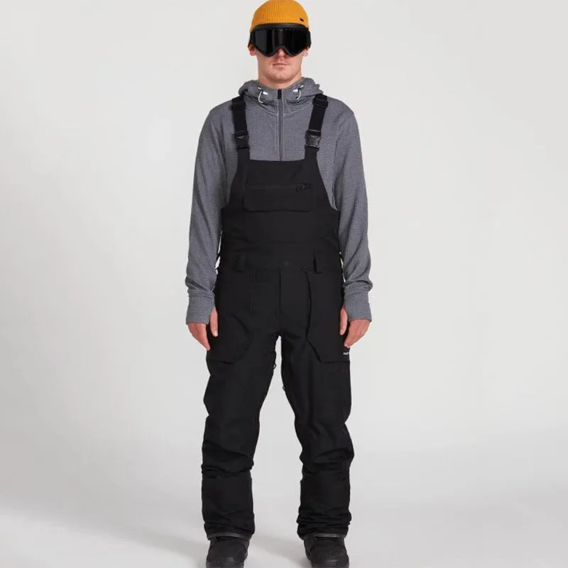 Men Ski Pants With Black Straps