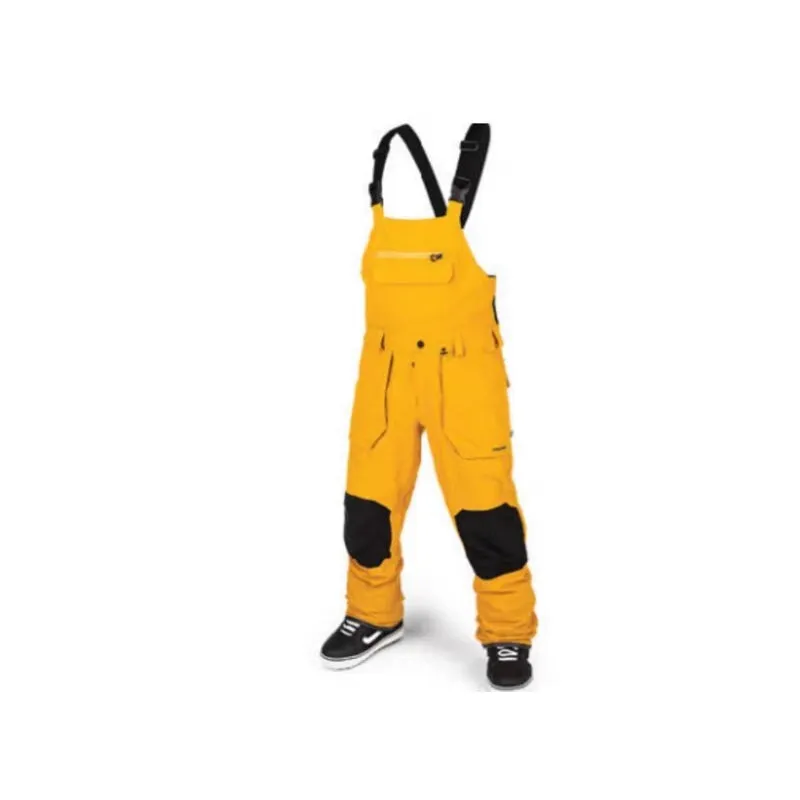 Men Ski Pants With Black Straps