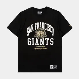 San Francsico Giants Classics Mens Short Sleeve Shirt (Black)