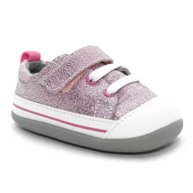 See Kai Run Stevie Sneakers Pink Glitter Infants Walkers Girls - Kids Shoes