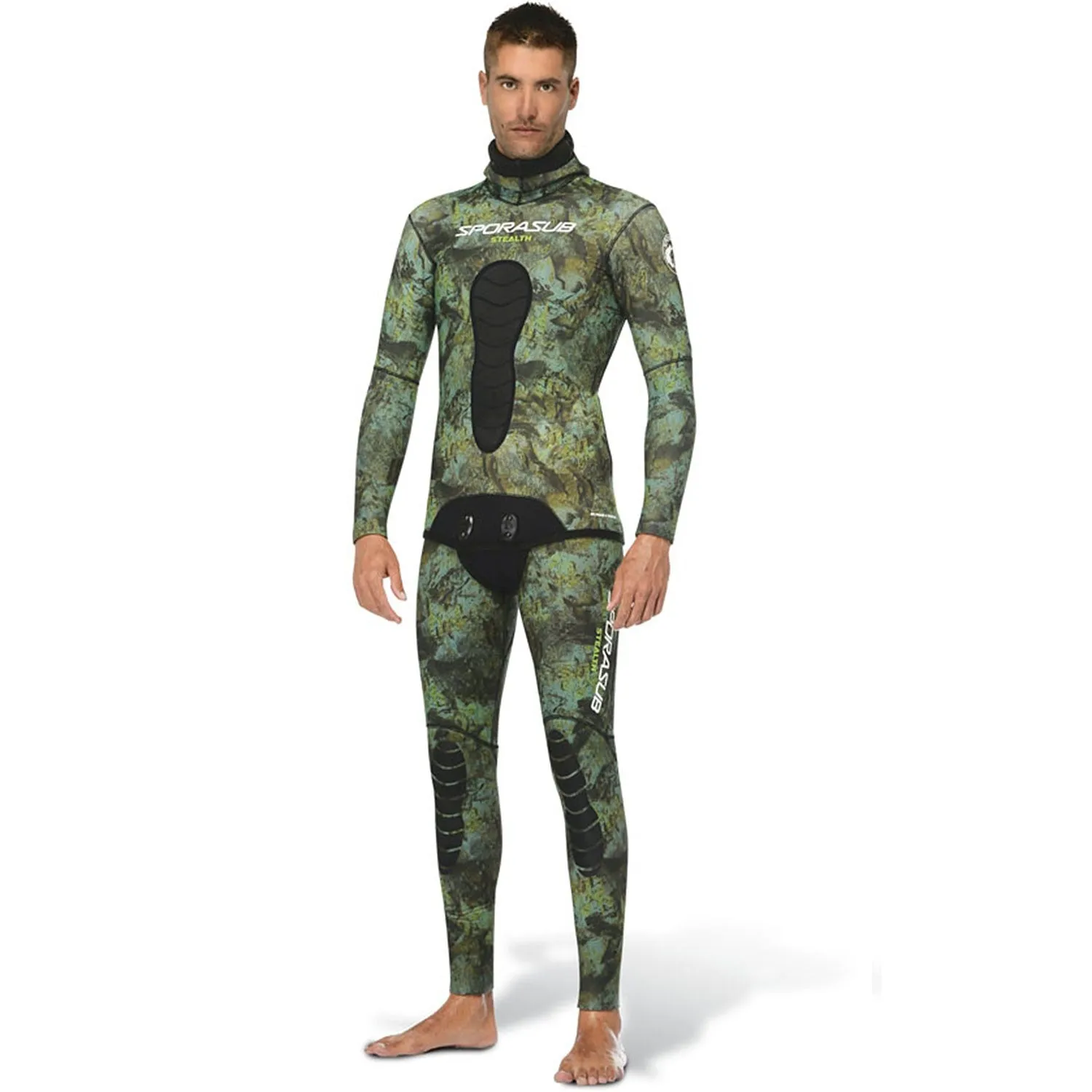 Sporasub Mens 5mm Stealth Complete Set Wetsuit