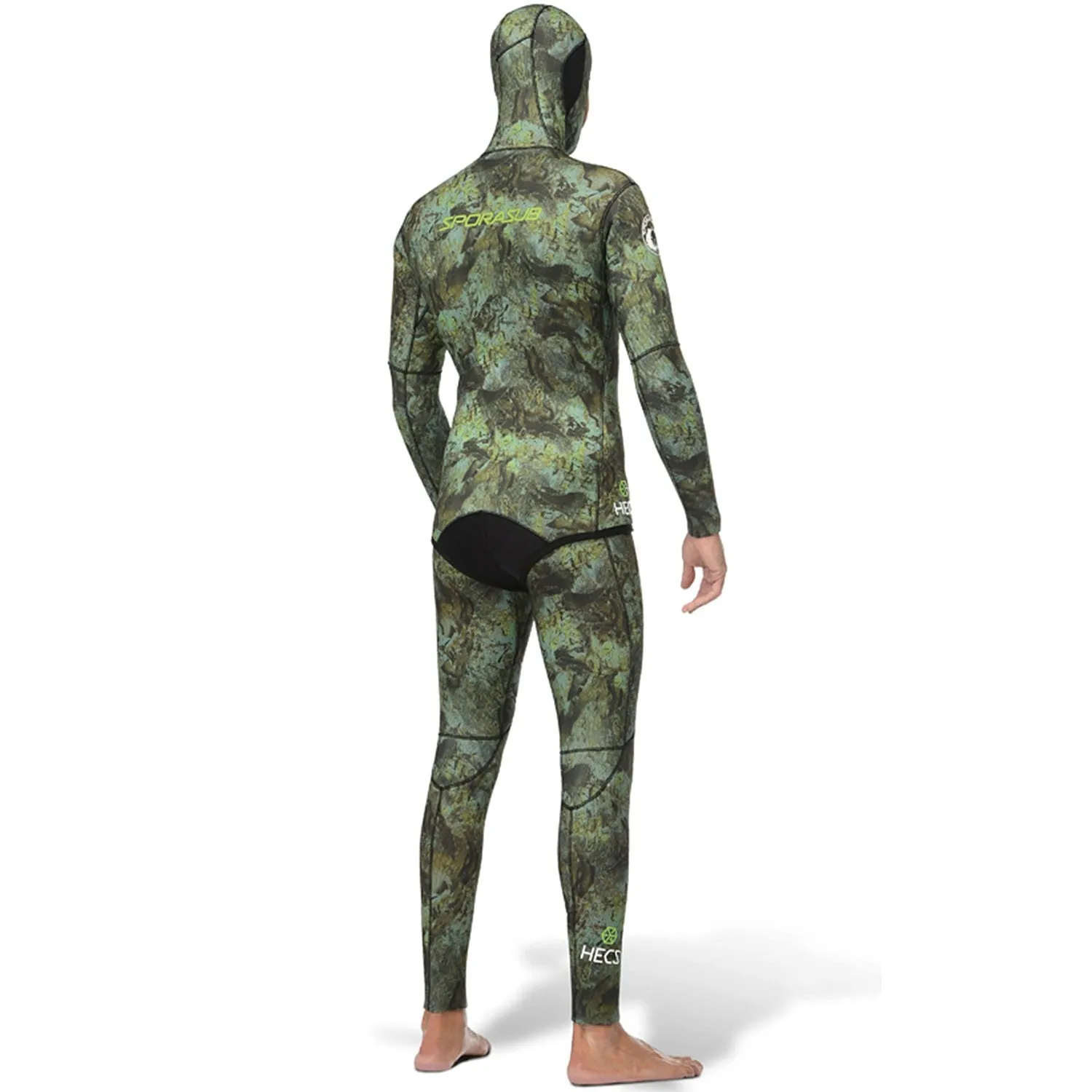 Sporasub Mens 5mm Stealth Complete Set Wetsuit