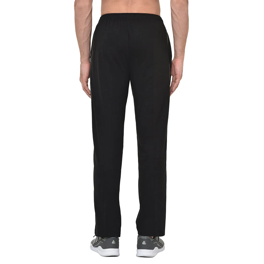 Vimal Jonney Black Cotton Trackpant For Men's