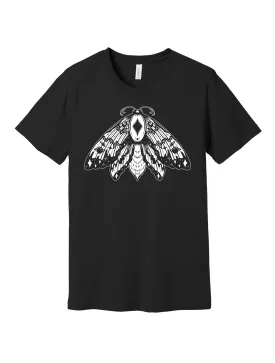 Witchy Moth · Unisex T-Shirt · White