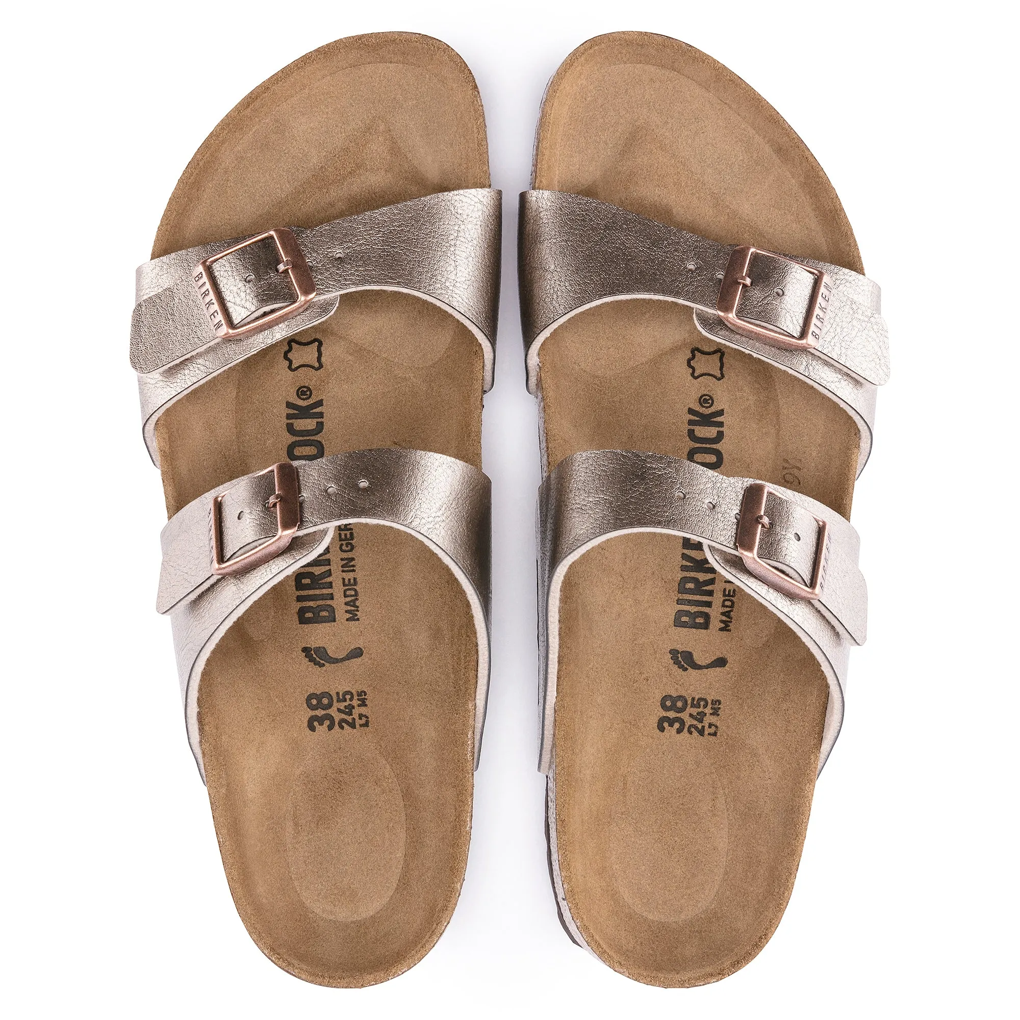 Women's Birkenstock Sydney Birko-Flor Color: Graceful Taupe (MEDIUM/NARROW WIDTH)